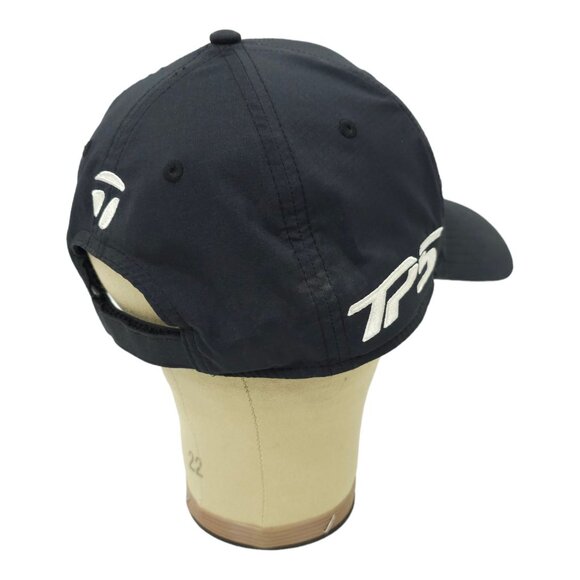 TaylorMade Tour Radar SIM TP5 Stealth Golf Adjustable Strapback Cap Black Hat - Picture 14 of 14